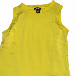 a DKNY sleeveless blouse